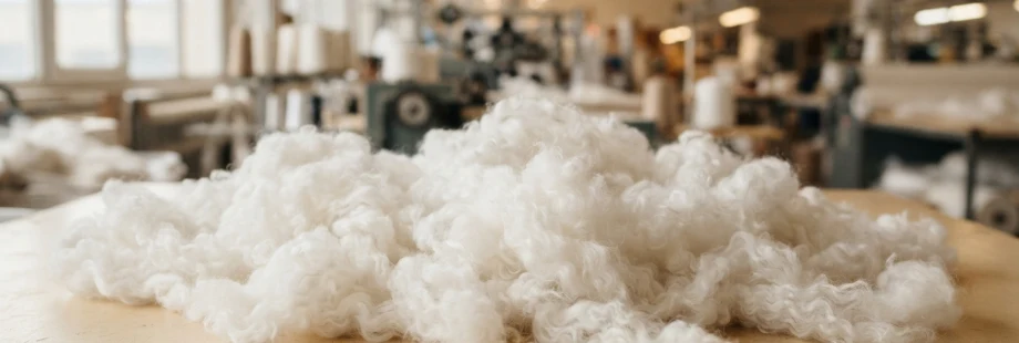 Polyester Staple Fiber material